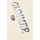 Fuck Embroidered Round Cerebage Sweater Women Ochirly Ochti Short Top 2024 New Spring and Summer Printing Loose Leisure
