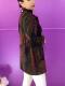 Spring and Autumn Coat Fashion Jacket Middle-aged Fat Mother's Outfit Slim Loose Ethnic Style Medium-Length Trench Coat Trend