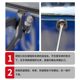 Delixi Electric license plate removal screwdriver car license plate anti-theft screw removal tool anti-theft buckle removal