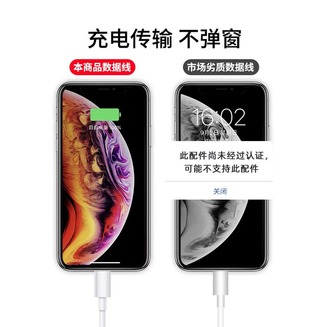 Suitable for Apple 14 data cable iPhone11 fast charge 6s mobile phone charging cable 8plus extended 2 meters 7P charger 12pro flash charge 13 short ipad charging xr tablet max single head 6s cable