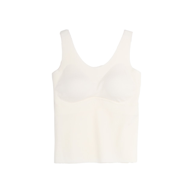 Nishimachi village house vest for women winter new style brushed pit strips warm bottoming round neck suspender beautiful back HD8808151