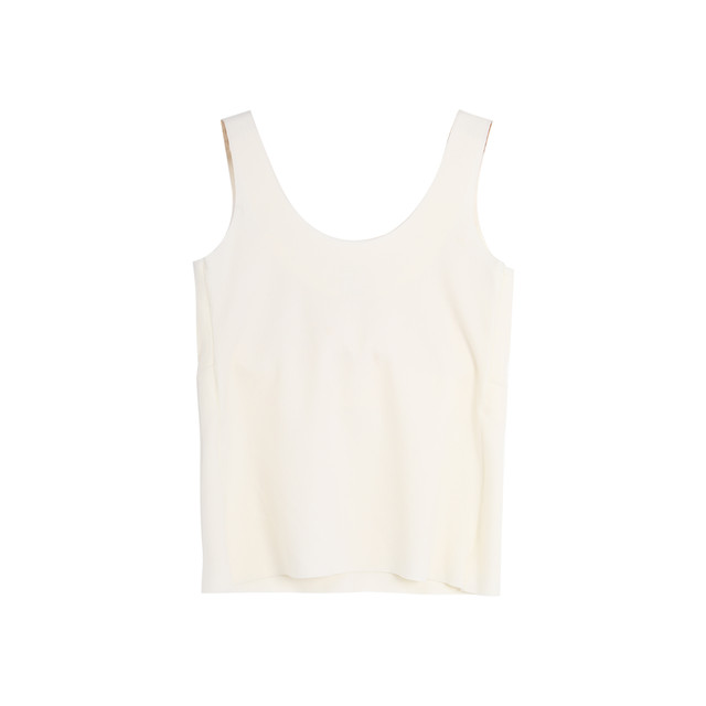 Nishimachi village house vest for women winter new style brushed pit strips warm bottoming round neck suspender beautiful back HD8808151