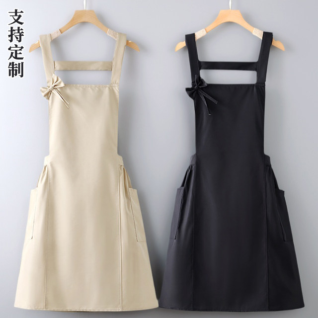 Flower shop gardening apron kitchen home use 2025 new oil-resistant and waterproof customized work clothes for women