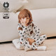 Pig David Autumn underwear suit Boyfriend and female baby girl and girls with cute printed autumn clothes autumn pants without bone pads in underwear jacket