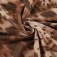 IAEY American hot girl brown leopard print printing net gauze thin half -bodies skirt early autumn versatile slim hip mid skirt
