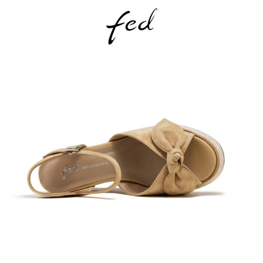 fed thick-soled fish mouth sandals summer new women's shoes fashionable wedge open-toed sandals for women S0515-YAB713