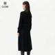 Gobi Gobi autumn and winter simple slim fit and slim inside and outside wearing long cashmere women's dress knitted skirt