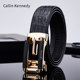 Callin Kennedy men's belt, men's genuine leather automatic buckle belt, pure cowhide brand
