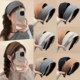 High-ceiling coffee-colored hair with wide edges for women 2025 new daily wear headband pressed hair bundle hairpin headwear