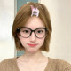 Eight-character air bangs curling barrel, high skull styling artifact, forehead hair root fluffy clip, women's curling clip headgear
