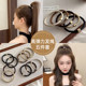 Women's 2025 new high-end adult rubber band leather case hair ring high elastic durable hair tie hair rope headdress