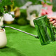 Long -mouth watering kettle, watering flower Household large -capacity leaching flower pot gardening pointed mouth sprinkler sprinkler water pot watering artifact
