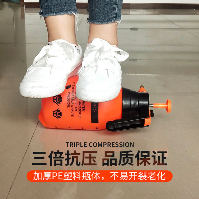 Air pressure sprayer for watering flowers, watering kettle, spray bottle, gardening watering kettle, household watering kettle, disinfection pressure