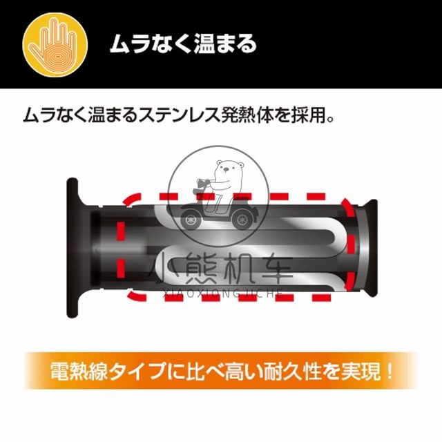 
Yamaha XMAX300/NMAX155/R3/MT-03 Japan imported original electric heated grip cover