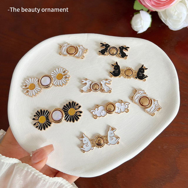 Jeans waist buttons, pants waist circumference is smaller, fixed tightening artifact, skirt, invisible button adjustment clamp