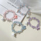 Internet celebrity Melody best friend bracelet cute Yugui dog bell couple bracelet small rubber band give boyfriend hair rope hair accessories