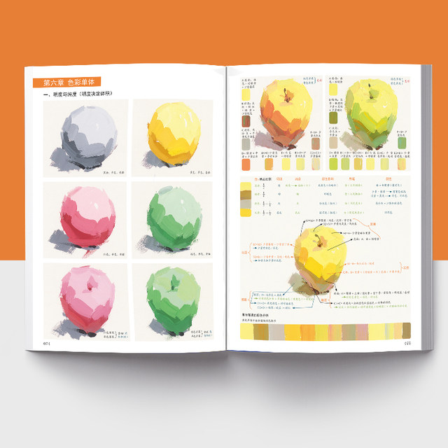 Tutorial Color Combination Color Basic Tutorials Textbooks One-book for drawing and self-study ...