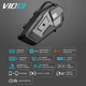 Vimaitong XR V10 motorcycle helmet Bluetooth headset built-in full helmet JBL unit flagship store V9X V10X
