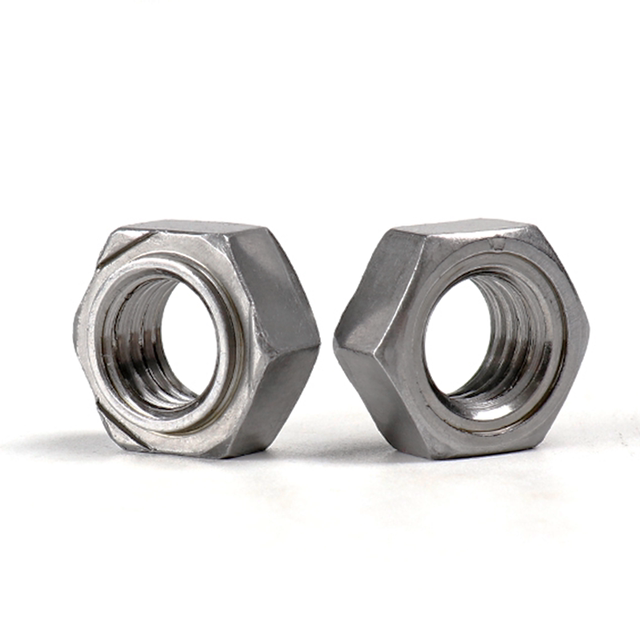 Hexagon welding nut iron spot welding nut welding screw cap M34M5M6M8M10-M16 hexagonal welding nut