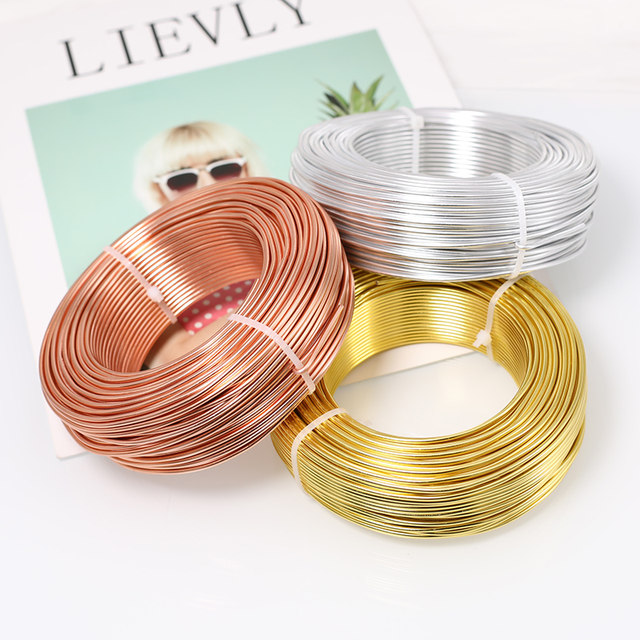 diy handmade materials aluminum wire metal wire woven crafts shaped gardening ornaments bonsai