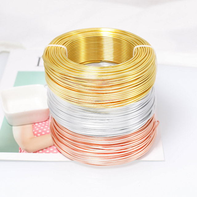 diy handmade materials aluminum wire metal wire woven crafts shaped gardening ornaments bonsai