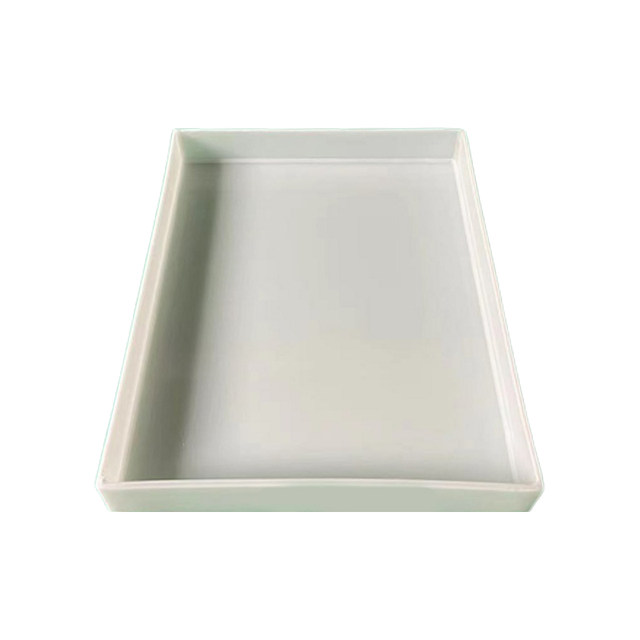 Laboratory tray acid and alkali resistant pp tray waste liquid hazardous chemicals rectangular plastic tray medicine cabinet custom welding