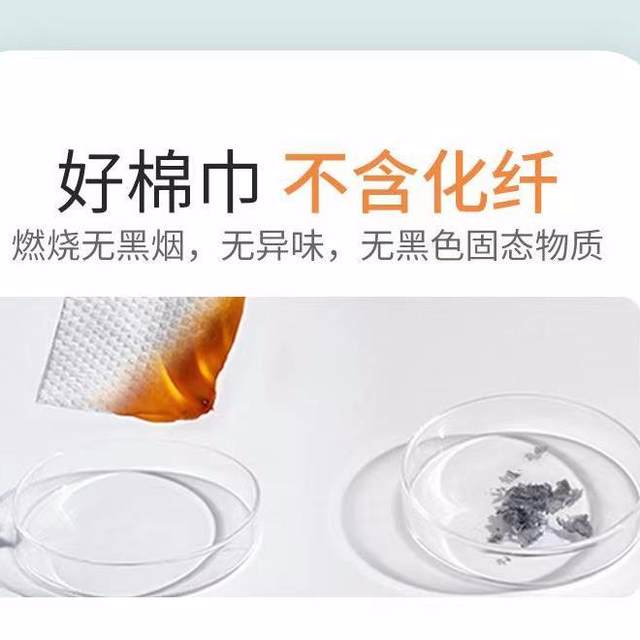 Get 8 packs of soft, skin-friendly, enlarged and thickened cotton soft wipes for mothers and babies, wet and dry BB