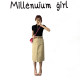Retro workwear long skirt autumn commuting slit straight mid-length one-step skirt high waist a-line skirt women's Korean