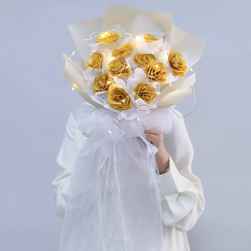 花包装纸 新人首单立减十元 21年11月 淘宝海外