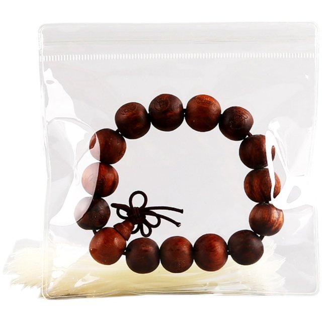 PVC jewelry sealed bag long slender packaging self-sealing storage bag decoration antique hairpin bag