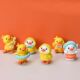 Cute cartoon office desktop computer papp small ornaments screen monitor station decoration healing and decompression
