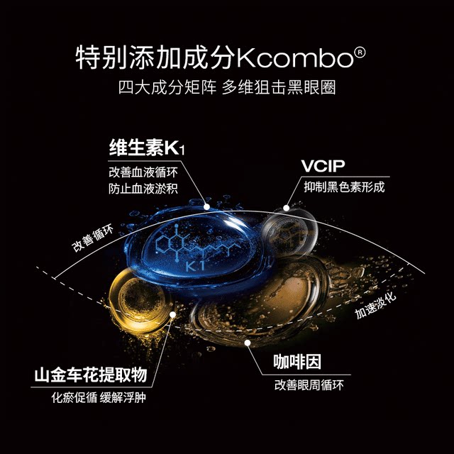 DS Demasen Viagra K Eye Cream 2.0 Delight dark circles and fine lines peptide refreshing type 15ml