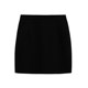 OL professional miniskirt for women's summer large size high waist elastic one-step skirt black bag skirt sexy foot bath tight work skirt