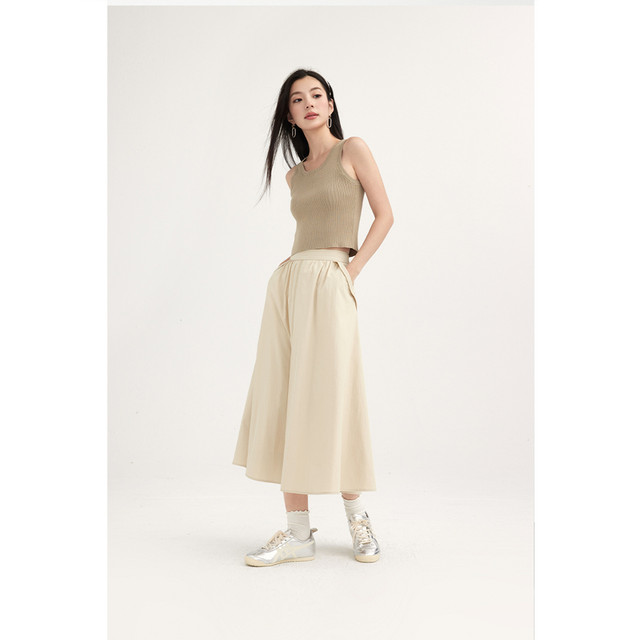Shi Fan Li Xiaolian Skirt 2024 Spring New Middle Umbrella Skirt 3F3240071
