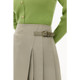 Shi Fanli Academy style pleated skirt 2023 Autumn new half skirt female 3E8341371