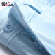 Combed cotton white cropped pants for women in spring and summer new slim versatile straight pants casual thin cropped women's pants