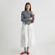 Ahhh big pocket skirt for women with high waist lazy style mid-length pleated skirt cake skirt autumn and winter new style