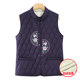 
Grandma's autumn and winter vest new style for elderly women's clothing plus velvet warm vest fashionable mother's clothing old lady's waistcoat