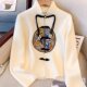 Large size new Chinese national wind embroidered sweater sweater 2025 spring new high -end red top outer jacket female