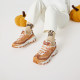Skechers women's shoes for spring and summer gingerbread men Christmas lamb velvet daddy shoes snow cake shoes plus velvet panda shoes 149257