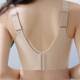 Large size fat mm sports bra wide shoulder strap anti-shake breathable women's underwear full cup gathering thin style without steel ring bra