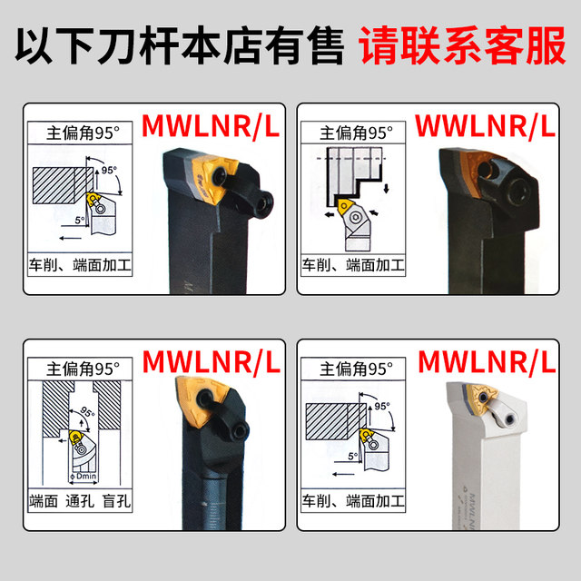 CNC blade peach shape WNMG08040408 stainless steel parts aluminum lathe carbide outer turning blade
