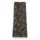 eilove Wasabi Medium-style mesh printed skirt for women with ruffle edge splicing low waist slim straight midi skirt