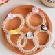 Guigui Dog Girl Phone Cord High Elasticity Does Not Hurt Hair Fresh and Versatile Daily Hair Rope Durable Headband Princess Hair Tie