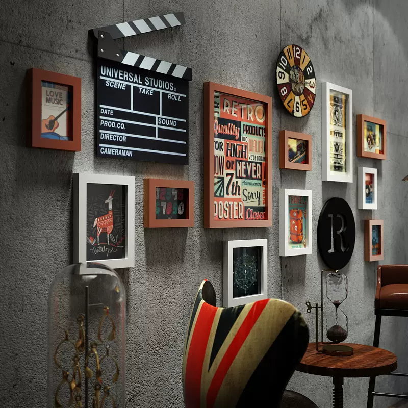 复古工业风装饰画 新人首单立减十元 2021年11月 淘宝海外