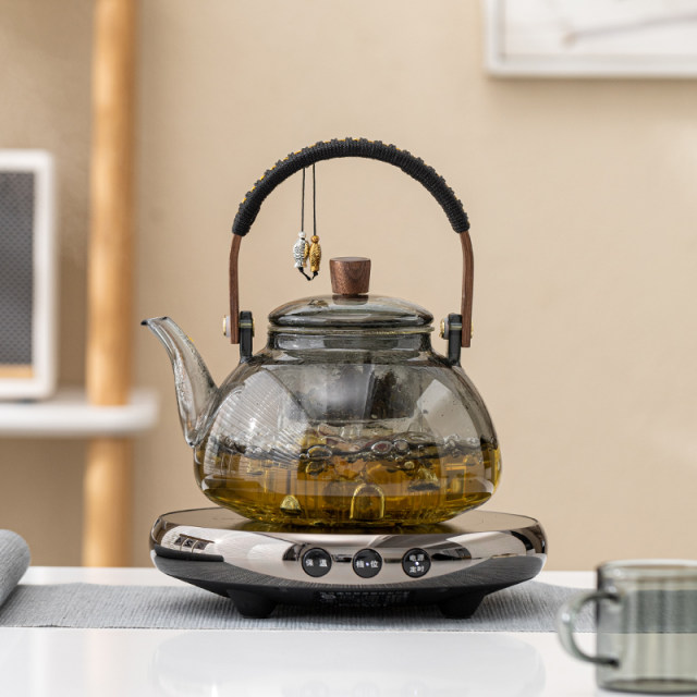 Electric ceramic stove tea cooker household indoor plug-in steaming and ...