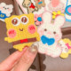 Children's Velcro broken hair arrangement artifact baby does not hurt hair bangs hairpin girl Internet celebrity back head headgear