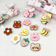 Children's cartoon sticky hair finishing artifact girl's forehead bangs post little girl's hair Velcro hair accessories