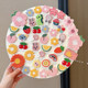 
Cartoon Velcro Children's forehead broken hair bangs headdress baby hairpin hairpin without hurting hair hair clip cute hair patch