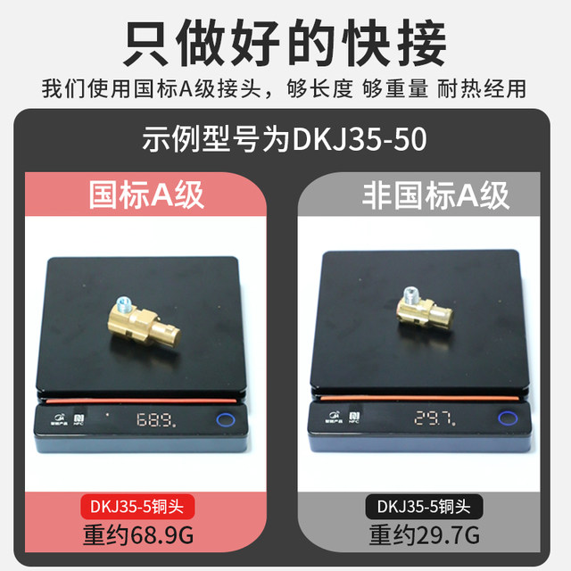 Electric welding machine quick joint welding wire cable connector connector joint male and female extension plug socket terminal